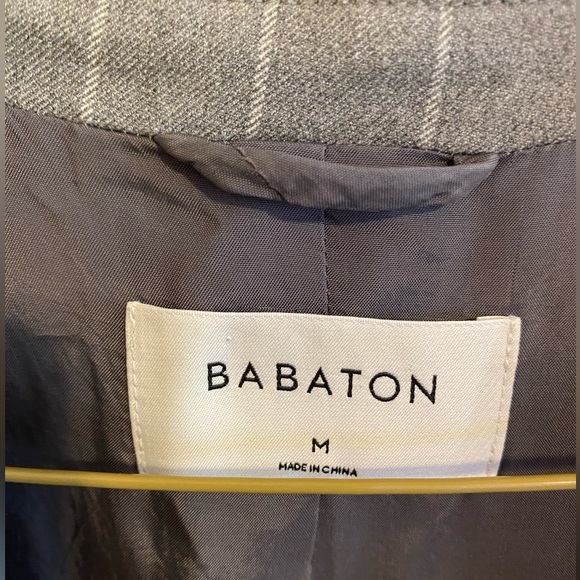 Babaton grey blazer. Size medium - Picture 2 of 9